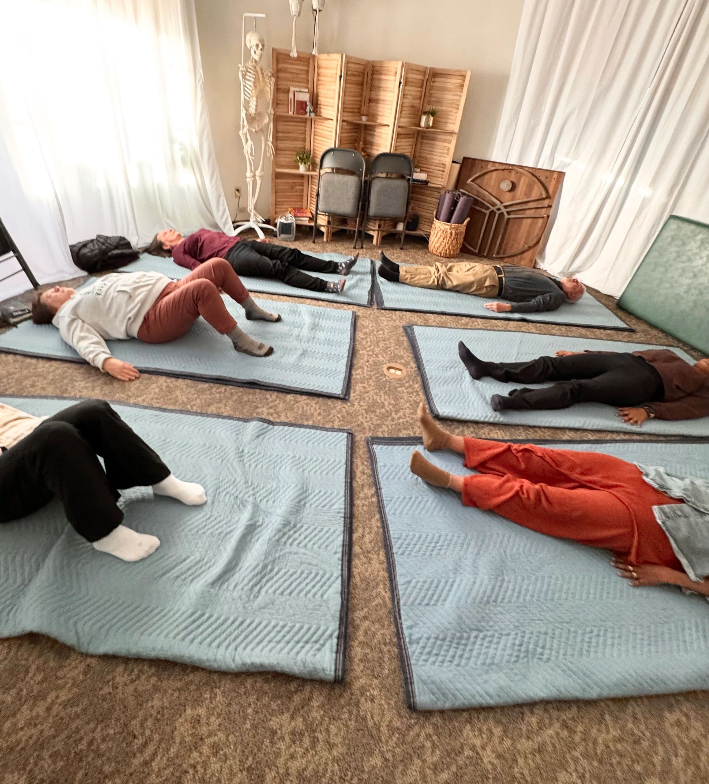 Feldenkrais class in session